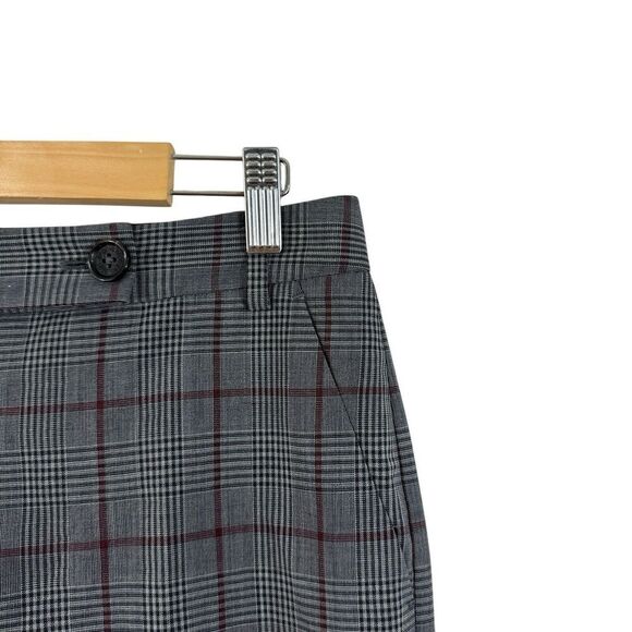 Brooks Brothers Red Fleece 2 Dress Pants Plaid Wool Stretch Classic Womens - Picture 6 of 10